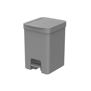 Lixeira com Pedal Trium Chumbo 12L - Ou