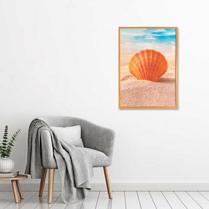 Quadro Arte Propria Concha Areia 50X70