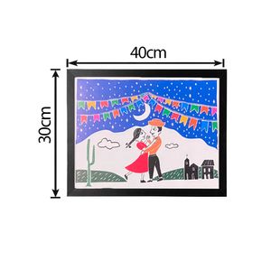 Quadro Decorativo Cordel I 40X30CM - Arte Própria
