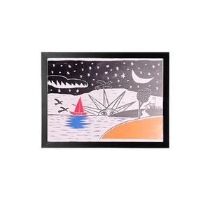 Quadro Decorativo Cordel II 40X30CM - Arte Própria
