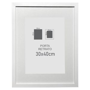 Porta Retrato Arte Propria Branco 30X40