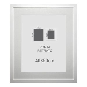 Porta Retrato Arte Propria Branco 40X50