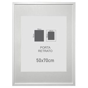 Porta Retrato Arte Propria Branco 50X70