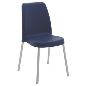 Cadeira com Pernas de Alumínio Vanda Azul Yale - 92053170 - Tramontina