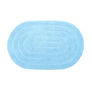 Tapete Kapazi Oval Allegro Azul Céu  40x60 CM