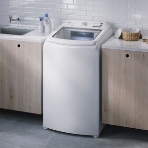 Lavadora de Roupas 14 Kg Essential Care com 11 Programacoes Branca 220V - LED14 - Electrolux