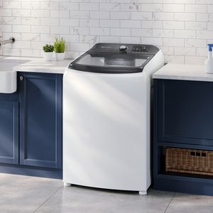 Lavadora de Roupas 17 Kg Premium Care com 11 Programacoes Branca 220V - LEC17 - Electrolux