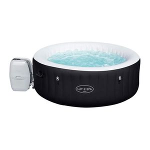 Spa Inflável Redondo + Bomba de Filtragem + Capa Miami Preto 669L 66x180CM 220V - Bestway