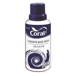 Corante Coral Castanho Base Água 50ml
