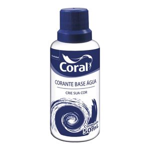 Corante Coral Castanho Base Água 50ml