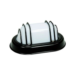 Luminária Tartaruga Suprema sem Lâmpada 1xE27 Preta - Taschibra