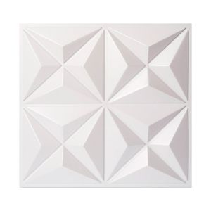 Painel Mebuki 3D 50X50 8Pc Mini Estrelar Br Fosco