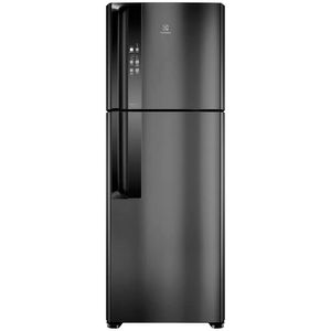 Geladeira Duplex Frost Free Top Freezer Efficient Look com Autosense Black Inox Preto 474L 220V - IF56B - Electrolux