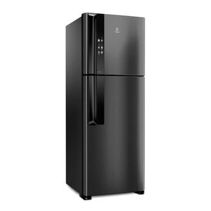 Geladeira Duplex Frost Free Top Freezer Efficient Look com Autosense Black Inox Preto 474L 220V - IF56B - Electrolux