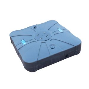 Base para Ombrelone com Rodas Preto - Hasiera