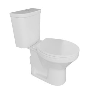 Conjunto Acoplado com Kit de Instalação Ignis 3/6L Branco Fiori