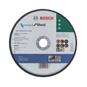 Disco de Corte para Metal Standard 180x1,6MM - 2608619384 - Bosch