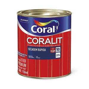 Esmalte Coral Coralit Secagem Rápida Marfim 750ml