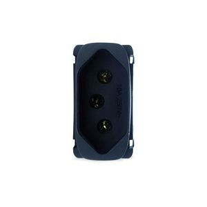 Modulo Tomada Alumbra Gracia Maxx 2P+T 20A Black
