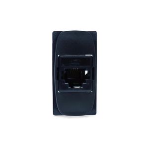 Modulo Tomada Alumbra Gracia Maxx Rj11 4V Black
