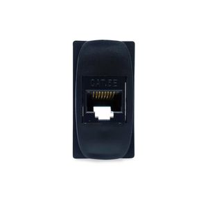 Modulo Tomada Rj45 Alumbra Gracia Maxx Cat 5E Black