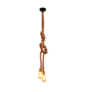 Pendente Corda 2M 2 Bocais E27X2 - 5245 - Nitrolux