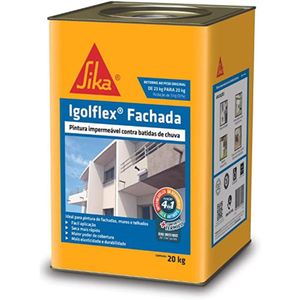 Impermeabilizante para Fachadas Igolflex Branco 20KG - Sika