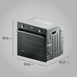 Forno Embutir Elétrico Electrolux Efficient OE8EH 80L 220V Preto