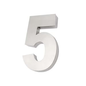 Numero Residencial Silvana Inox Nº 5