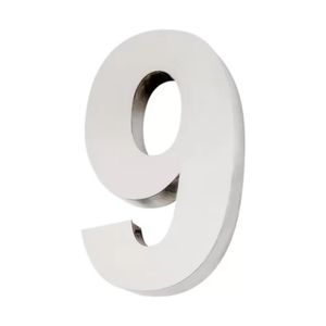 Numero Residencial Silvana Inox Nº 9