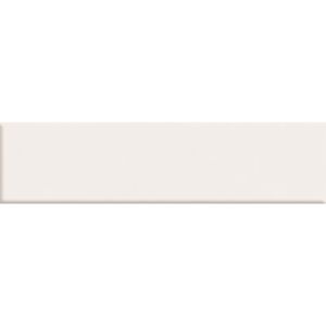Revestimento Cimenticio Acetinado Retificado Fit White 7,7X30,5CM - F76B0JZWH1 - Roca