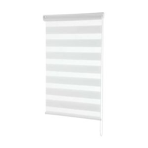 Persiana de Rolo Zebra Branco 160x160CM - Conthey
