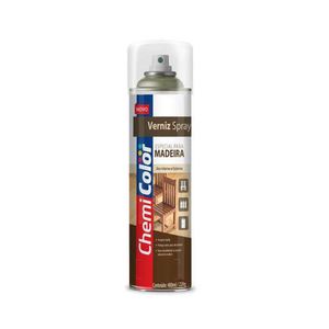 Tinta Spray Chemicolor Verniz Madeira Imbuia 400ml