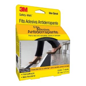 Fita Antiderrapante 3M Safety 50mmx5m Preta