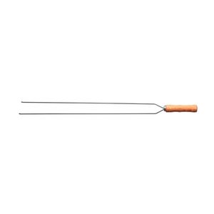 Espeto Largo Simples Para Churrasco Tramontina Em Aço Inox 85 Cm