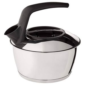 Chaleira em Aço Inox com Fundo Triplo Cromado 1,5L - 61485160 - Tramontina