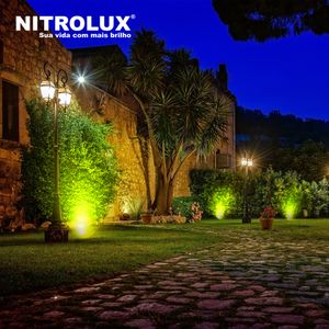 Espeto de Jardim em LED LGP07-A 7W Luz Amarela 3000K - 2063 - Nitrolux