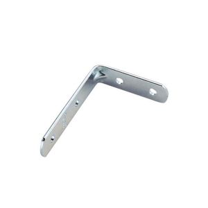 Cantoneira Bemfixa Com Abas Desiguais Zincada 50 X 75Mm C/ Porca E Parafuso Cartela