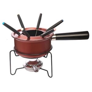 Conjunto De Fondue Etillux Hauskraft Alba Co Fosco 10Peças