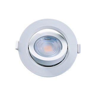Spot LED de Embutir Redonda PAR20 Alltop 7W Luz Amarela 3000K Bivolt - 15090203 - Taschibra