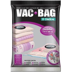 SACO PLASTICO ORDENE PARA ARMAZENAMENTO A VACUO VAC BAG JUMBO
