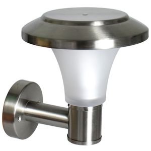 Arandela Ecoforce Inox Led Com Fotocelula 6.5W 3000K