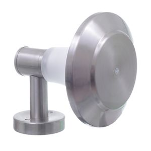 Arandela Ecoforce Inox Led Com Fotocelula 6.5W 3000K