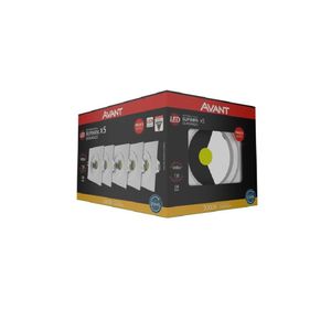 Spot LED Avant 5W 3000K Pack5 Supimpa