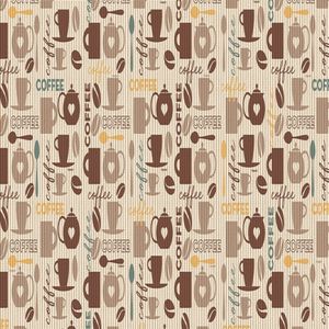 Tapete Kapazi Antiderrapante Tropical Coffe 43Cm