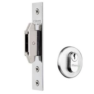 Fechadura 4500 Auxiliar Seta Roseta Inox Polido