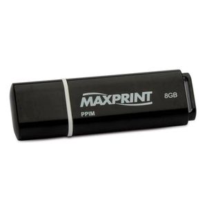 Pen Drive Maxprint Twist 8GB Preto