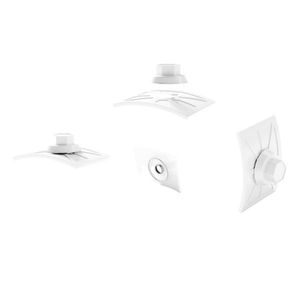 Kit de Vedação Araforros Mini Onda Branco