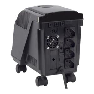 Estabilizador Forceline Evolution 1000VA Preto Bivolt