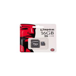 Cartão de Memória Kingston 16GB Micro Canvas Select Preto